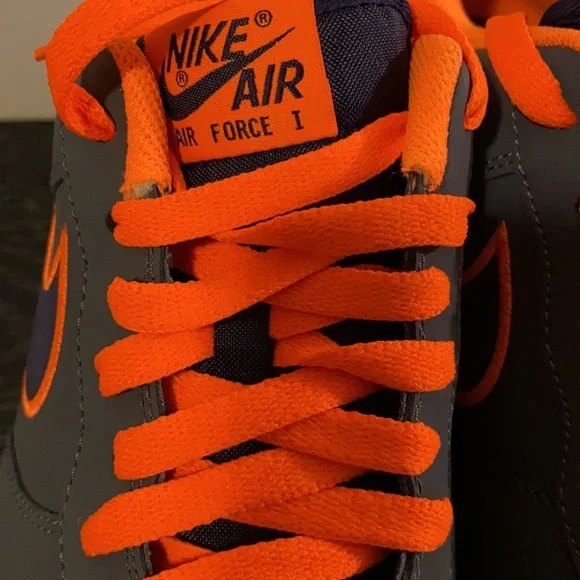 NIKE Air Force 1. 2012 Imperial Purple & Orange. Size 12.